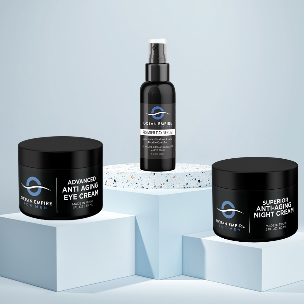 Improve your skin. These effective and powerful anti aging products for men defend against aging, reduce the appearance of fine lines and wrinkles, diminish dark circles, and alleviate puffy under-eye bags for a healthy and refreshed appearance. 