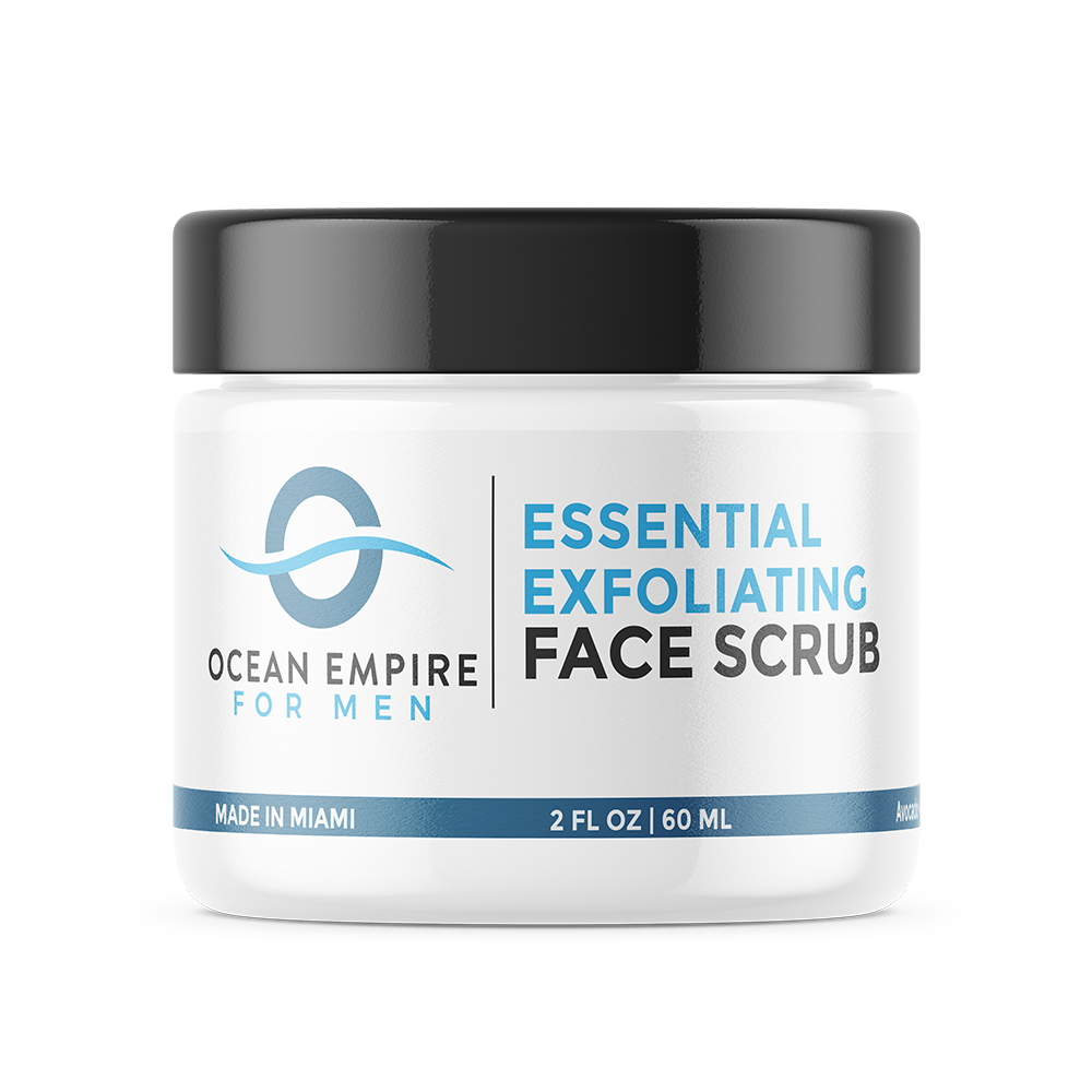 Ocean Empire Exfoliating Face Scrub For Men. From Brickell, Miami